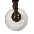 Barna-fehér rugós Szarvasi mennyezeti lámpa