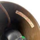 Barna-fehér rugós Szarvasi mennyezeti lámpa