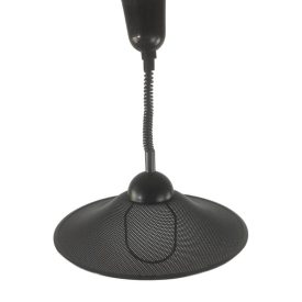 Massive Belgium pop art black metal ceiling lamp