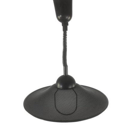 Massive Belgium pop art black metal ceiling lamp