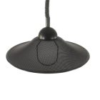 Massive Belgium pop art black metal ceiling lamp