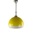 Szarvasi funky plastic yellow vintage chandelier