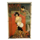 Art nouveau reprint poster Nakiri