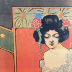 Art nouveau reprint poster Nakiri