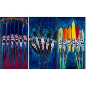 Ambrus Gerő - Nirvana triptych  - 2018
