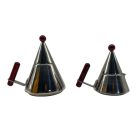Vintage coffee and milk pouring set in Aldo Rossi style