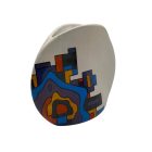 Ceramic vase inspired by Hundertwasser