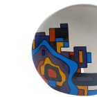 Hundertwasser ihletésű kerámia váza