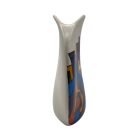 Ceramic vase inspired by Hundertwasser