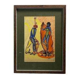 Cheerful attraction - 1968 - Mixed media graphic -