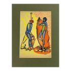 Cheerful attraction - 1968 - Mixed media graphic -