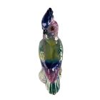 Porcelain cockatoo lamp from 70's