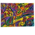 Németh Miklós - Lila ködbe veszve - keretezve