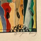 Női lelkek - Barcsay műhelyéből 1970 körül-