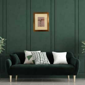Modern glass art wall picture