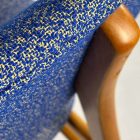 Felújított tömörfa retro szék páros 