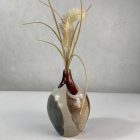 Mázas California stúdió kőedényváza