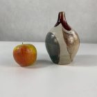 Glazed California Studio pottery stoneware vase