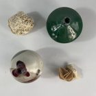 Mázas California stúdió kőedényváza