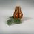 Vintage Tófej "Orange Boom" vase from 1970