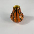 Vintage Tófej "Orange Boom" vase from 1970