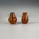 Vintage Tófej "Orange Boom" vase from 1970
