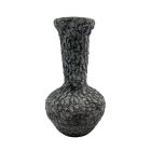 Black and white vintage vase by artist Károly Király