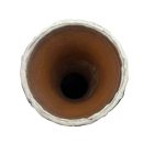 Király Károly iparművész fehér-fekete váza