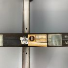 Mid-century copper ceiling lamp by György Csanádi
