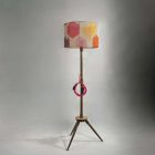 Fa retro háromlábú állólámpa és válaszható Switch búra