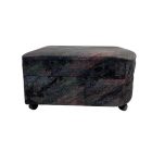 Vintage rolling ottomans from the 80s