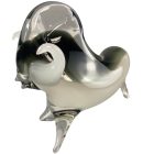 Kecses Muranoi bika szobor