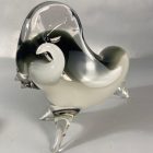 Kecses Muranoi bika szobor