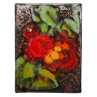 Ruscha wall ceramic picture - extravagant home accessory-