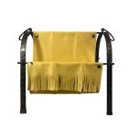 Iparművészeti "vadnyugat" kovácsoltvas újságtartó