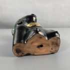 Izsépy Margit - Afroamerikai női türkiz hajú női fej