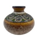 Natural vintage shabby chic round vase
