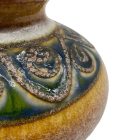 Natural vintage shabby chic round vase