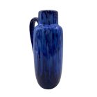 Scheurich égkék füles váza a 70-es évekből - West Germany 