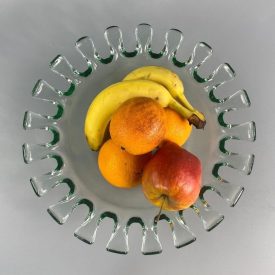 Huge postmodern Spanish fruit bowl