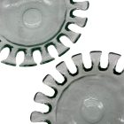 Hatalmas posztmodern spanyol gyümölcsös tál