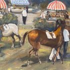 Parisian Horse Race - 1920 -