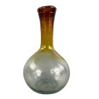 19th century blown glass vase/spout/brandy glass