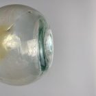 19. századi fújt antik üveg váza/kiöntő/pálinkás