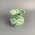 Pastel turquoise blue vase pair from the 60s by Scheurich & Greulich 