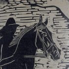 Horse racing poster - Ifj. Balázs - Pécs, 1962