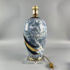 Extravagant Italian vintage ceramic table lamp