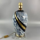 Extravagant Italian vintage ceramic table lamp