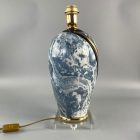 Extravagant Italian vintage ceramic table lamp