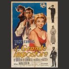 The great impostor - huge Italian movie poster original first edition 1962